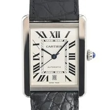 Cartier — Cartier Tank Solo XL W5200027 Watches / Silver Mechanical Automatic — Watch — resale