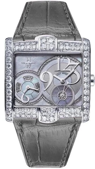Worldofluxuryus — Harry Winston Avenue 18K White Gold & Diamonds Lady's — Watch — resale