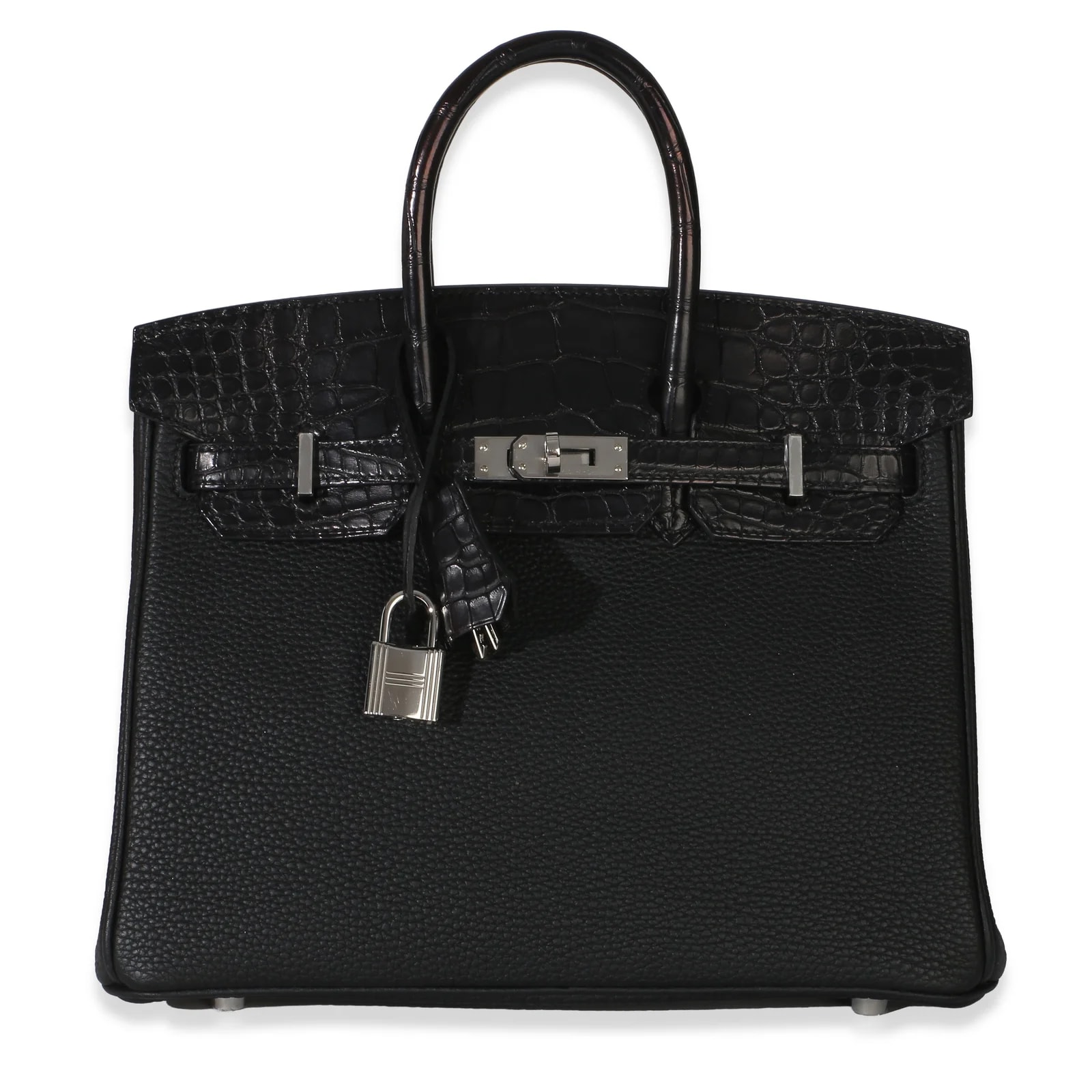 Hermès — Hermès Mississippiensis Matte Touch Birkin 25 Phw ; Exotic — Handbag — resale