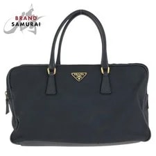 Prada — Excellent Condition Prada Triangle Logo Plate Hardwa — Handbag — resale