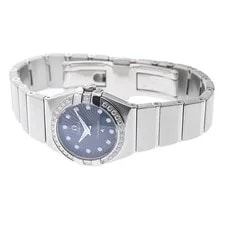 Omega — Omega Constellation 123.15.24.60.51.002 24mm SS Black #C18647 — Watch — resale