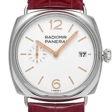 Panerai — Panerai Radiomir Quaranta PAM01292 White Stainless Steel #W1776 — Watch — resale