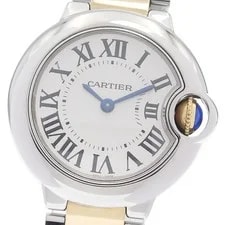 Cartier — Cartier Baron Blue SM W69007Z3 Silver Dial Quartz Watch_962834 — Watch — resale