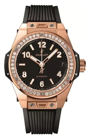 Worldofluxuryus — Hublot Big Bang 18K Rose Gold & Diamonds — Watch — resale