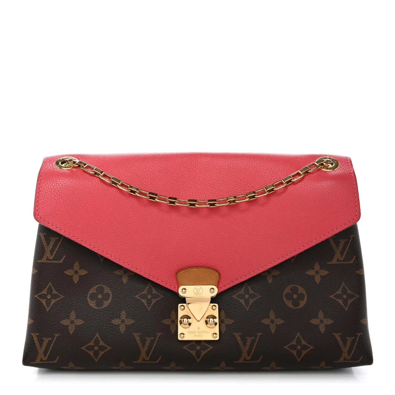 Louis Vuitton — Pallas Chain Litchi — Handbag — resale