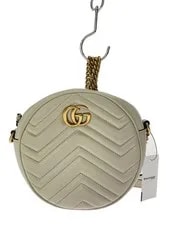 Gucci — Gucci Mini GG Marmont Round Chain Crossbody — Handbag — resale