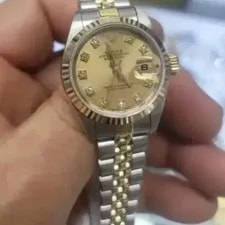 Rolex — Rolex Datejust 26mm Champagne Dial Gold Plated Swiss Original — Watch — resale