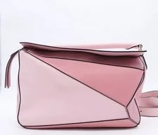 Loewe — Loewe Puzzle Large Hardware Zip Detach Strap — Handbag — resale