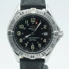 Breitling — Breitling Superocean Automatic A17040 Steel 40MM Pretty BR538 Black — Watch — resale