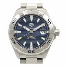 Tag Heuer — TAG Heuer Aquaracer WBD2112.BA0928 Stainless Steel 41mm Blue Dial 2019 #TSW454 — Watch — resale
