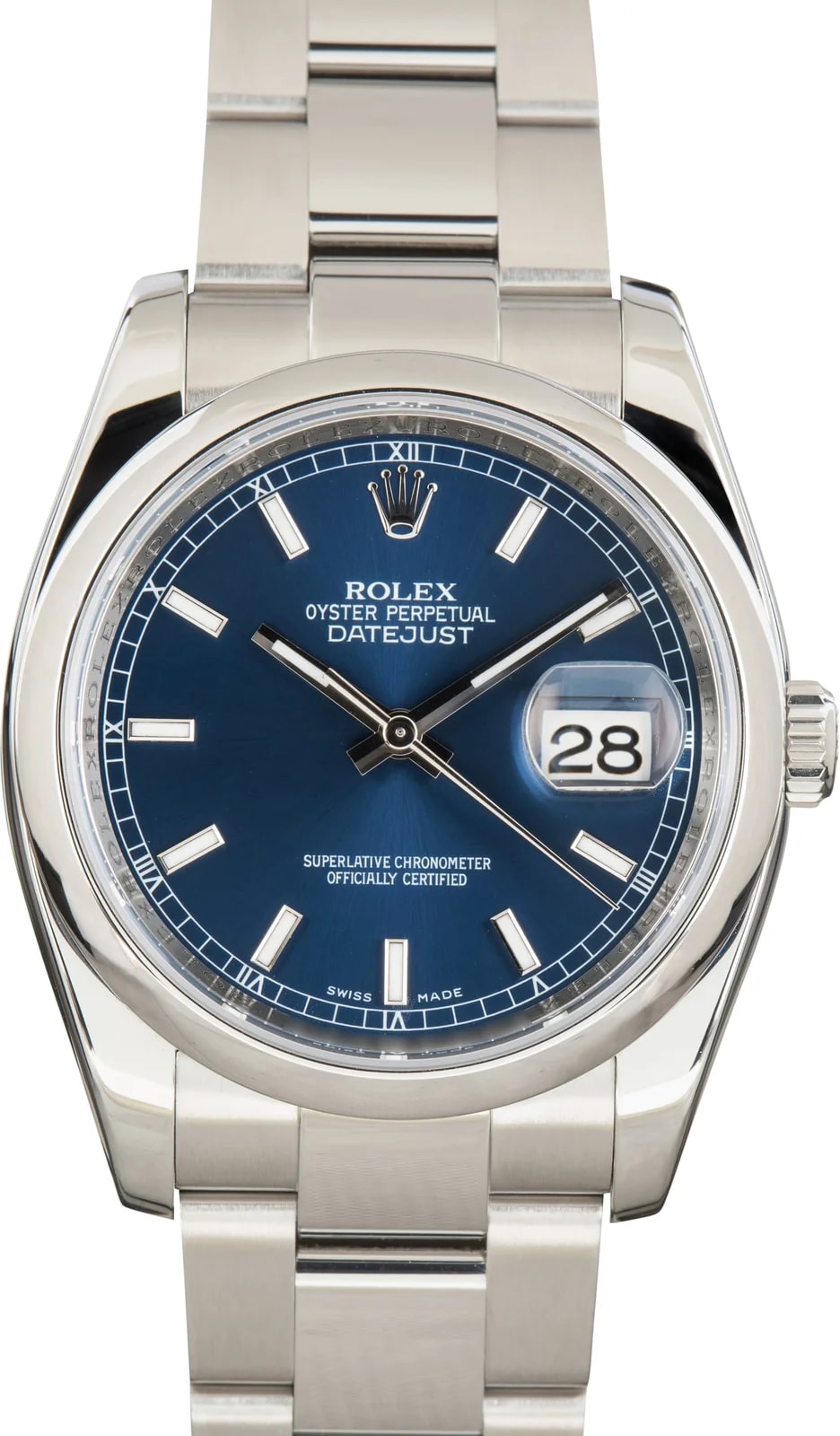 Rolex — Rolex Datejust 36 Bright Blue Dial Ref 116200 — Watch — resale