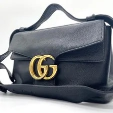 Gucci — Gucci 2-way Marmont Double Flap — Handbag — resale