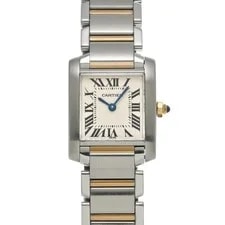 Cartier — Cartier Tank W51007Q4 ( 2384) 25mm Stainless Steel Silver #WW7580 — Watch — resale