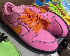 Nike SB — Nike SB Dunk Low Powerpuff Dunk Pro SB Low Blossom Size 14 PPG — Sneaker — resale