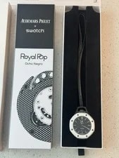Audemars Piguet X Swatch — Audemars Piguet X Swatch🇨🇭Royal Pop Ocho Negro - Papers, BOX, BAG ✅ — Watch — resale