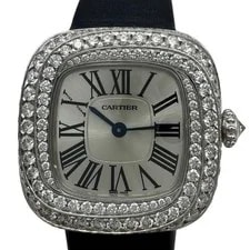 Cartier — Cartier SM WJCS0002 28mm White Gold Silver OKW521 — Watch — resale