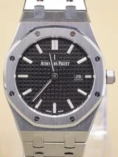Audemars Piguet — Audemars Piguet Royal Oak Quartz Black 67650ST.OO.1261ST.01 Complete — Watch — resale