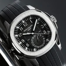 Patek Philippe — Patek Philippe Aquanaut Travel Time 2017 5164A Stainless Steel — Watch — resale