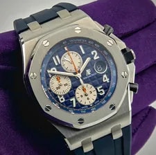 Audemars Piguet — Audemars Piguet Royal Oak Offshore Chronograph Navy Stainless Steel 26470ST 42mm — Watch — resale