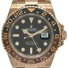 Rolex GMT 2 126715CHNR 40mm Pink Gold Black OKW529