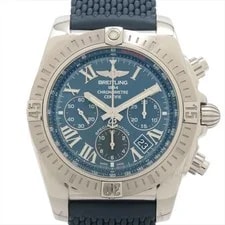 Breitling — Breitling Chronomat JSP AB011511/C987 SS AT Blue Dial 1 Extra Link — Watch — resale