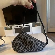 Dior — Dior / Monogram Zip Adjustable Strap Detachable Strap — Handbag — resale
