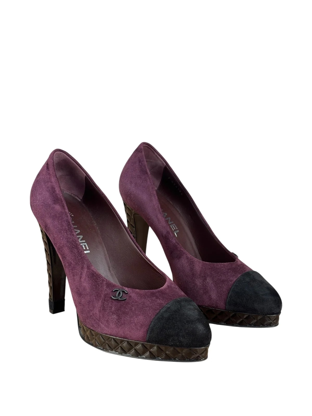 Chanel — Chanel Cap-Toe Platform — Designer Shoe — resale
