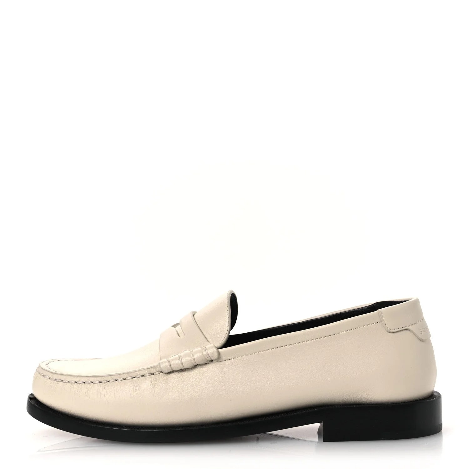 Saint Laurent — Belfagor Vitello le 15 Moccasin 37 Officier — Designer Shoe — resale