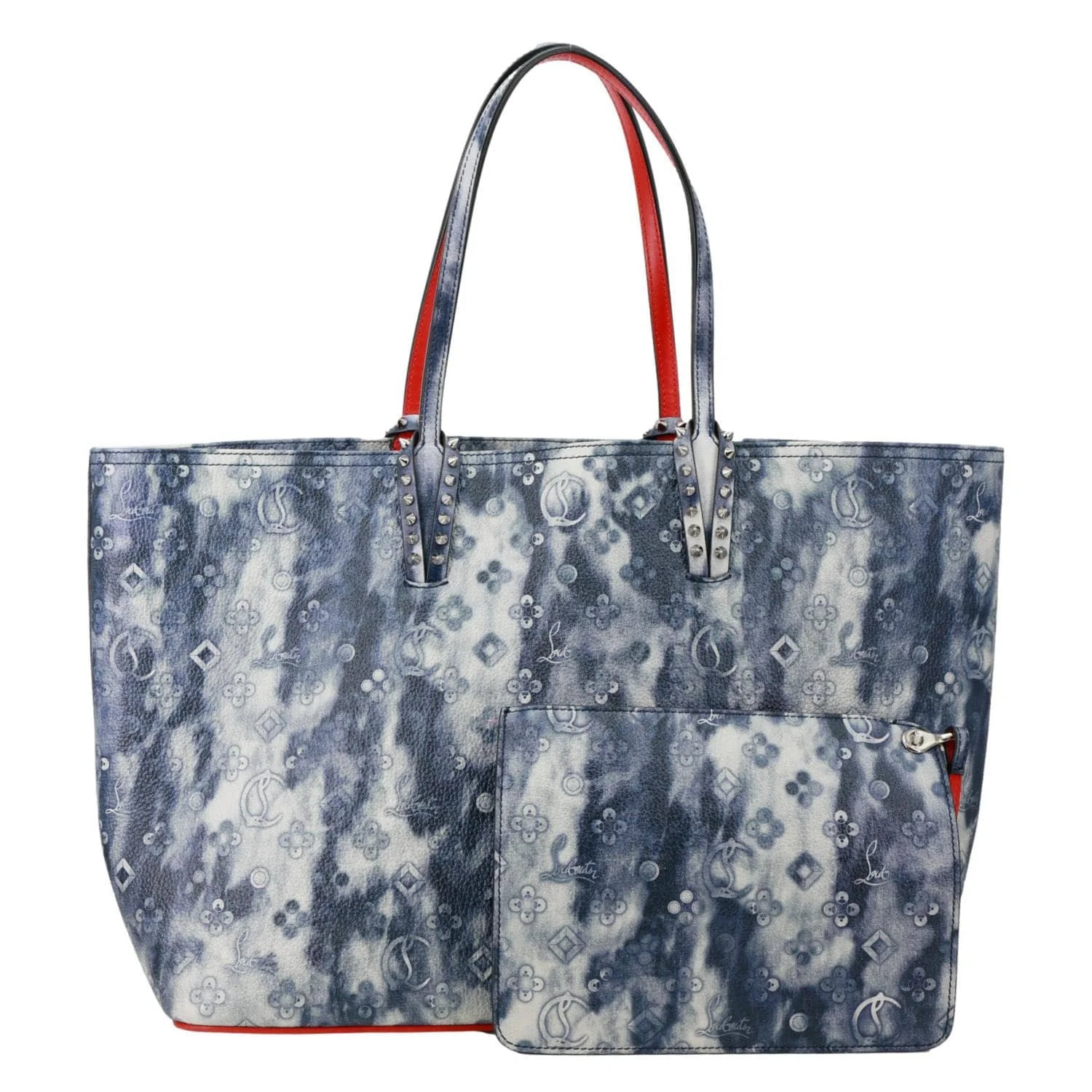 Christian Louboutin — Christian Louboutin Cabata Spikes Tie Dye — Handbag — resale