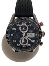 Carrera — TagHeuer Automatic Carrera Analog Rubber BLK SLV CBN2A1AA — Watch — resale