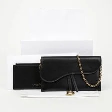 Dior — Dior S5614CCEH Saddle Chain WOC Crossbody 155791524 — Handbag — resale
