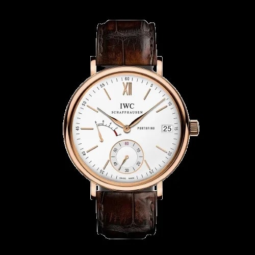 Worldofluxuryus — IWC Portofino Hand-Wound Eight Days 18k Rose Gold ’s — Watch — resale