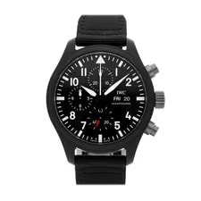 IWC — IWC Pilot's Chronograph TOP GUN Ceramic Auto 44mm Strap IW3891-01 — Watch — resale
