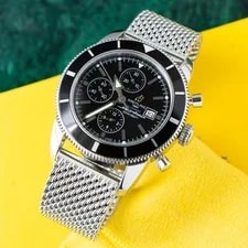 Breitling — Breitling Superocean Heritage Chronograph 46mm Black Aluminum Steel - A13320 — Watch — resale