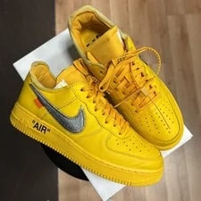 Off-White — Air Force 1 Low Off-White ICA Size 8.5 Preowned OG Box/clean — Sneaker — resale