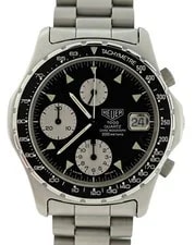 Heuer — NOS Heuer Only (Pre-Tag) 37mm 2000 Series Chrono Quartz 273.306 — Watch — resale