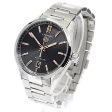 Tag Heuer — TAG Heuer Carrera Caliber 5 WBN2113 39mm SS Black Dial Automatic Date #C268 — Watch — resale