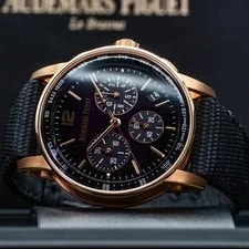 Audemars Piguet — Audemars Piguet Code 11.59 26393OR Chronograph 41mm Rose Gold Purple Box Papers — Watch — resale