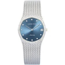 Audemars Piguet — Audemars Piguet Cobra 18k WG Blue Factory Diamond Dial Manual 30mm — Watch — resale