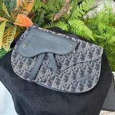 Dior — Dior Saddle Embroidered Classic Monogram Print - Excellent #1929FRK — Handbag — resale