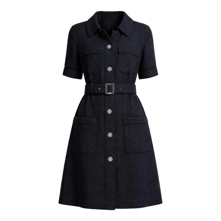 Chanel — Chanel 8K$ Lana Del Rey Style Dress With Logo Belt 36 FR — Accessory — resale
