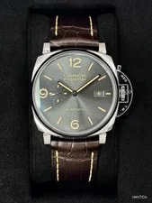 Panerai — 2018 Panerai Luminor Due 45mm PAM00943 Stainless Steel Grey Dial — Watch — resale