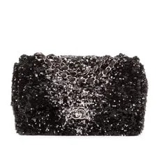Chanel — Chanel Ltd. Ed. Sequins Single Flap 25 Sequins — Handbag — resale