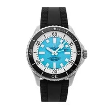 Breitling — Breitling Superocean Steel Auto 44mm Turquoise Dial A17376211L2S1 — Watch — resale