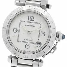 Cartier — Cartier W3107199 Pasha C Meridian 2004 Christmas Limited Model Date Automatic Bo — Watch — resale