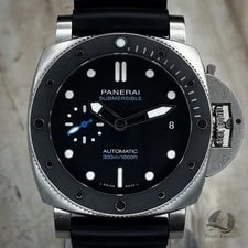 Panerai — Panerai Submersible 42mm 2023 Full SET With Receipt PAM00683 Black Ceramic Bezel — Watch — resale