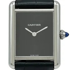 Cartier — Cartier LM WSTA0072 26mm Stainless Steel Black Dial Quartz OKW2446 — Watch — resale