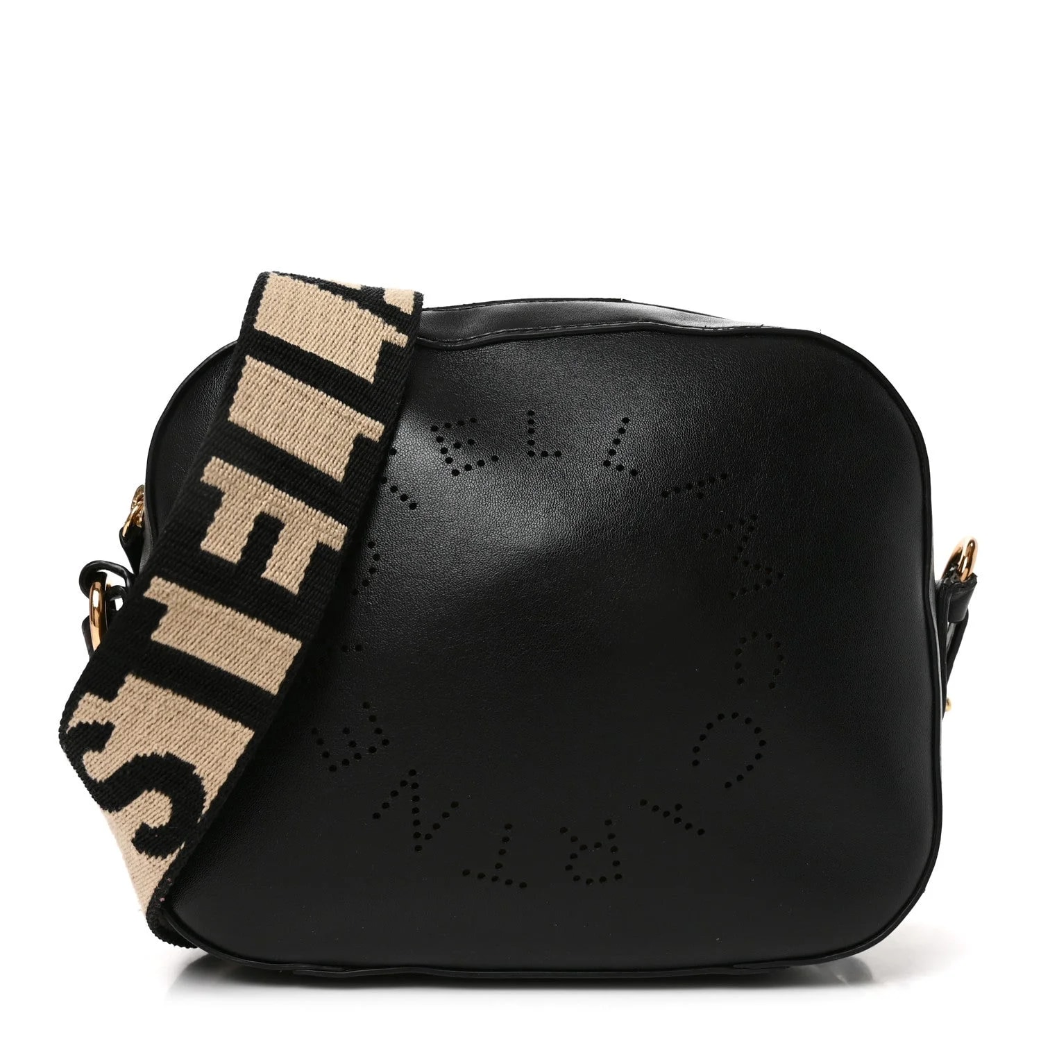 Stella McCartney — Perforated Logo Small Camera — Handbag — resale