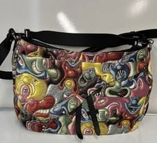 Dior — Christian Dior Soft X Kenny Scharf Printed Saddle — Handbag — resale