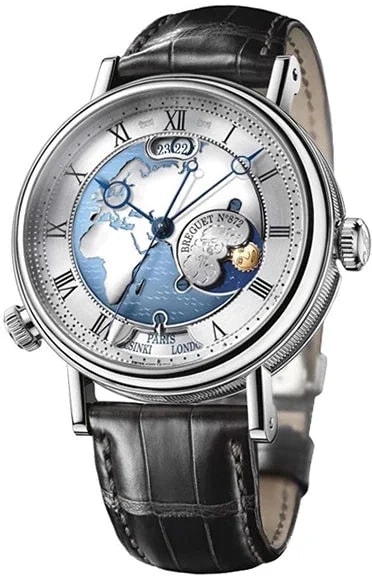 Worldofluxuryus — Breguet Classique Hora Mundi Europe Platinum — Watch — resale